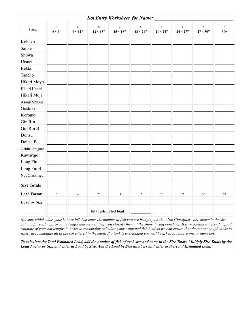 Downloadable form - use link above